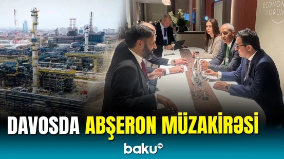 Socar rəhbərindən paylaşım | DAVOS-da Abşeron layihəsi müzakirə edildi