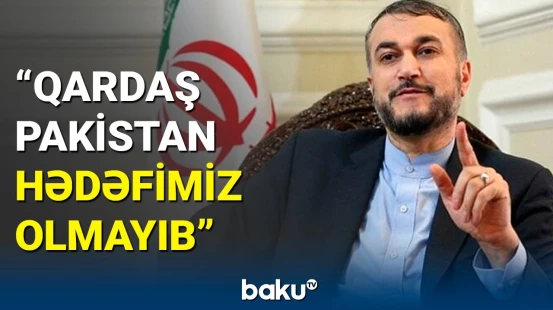 İrandan Pakistana hücumla bağlı açıqlama