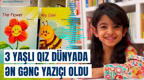 Rekorda imza atan 3 yaşlı qız yaşıdlarına nə mesaj verdi?