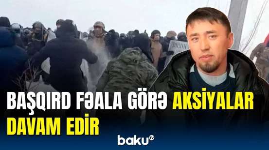 Rusiyada etirazçılarla polis arasında qarşıdurma