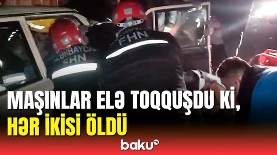 Ağdaşda ağır qəza | Yaralananlarla bağlı həkimdən açıqlama