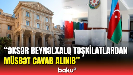 XİN-dən növbədənkənar seçkilərlə bağlı açıqlama