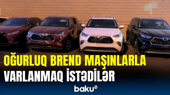 Kanadada oğurluq avtomobilləri Azərbaycana göndərməyə çalışanlar həbs edildi