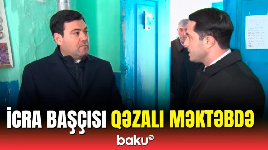 İstisuda uşaqlar yeni məktəbdə təhsil alacaq | İcra başçısından müjdə