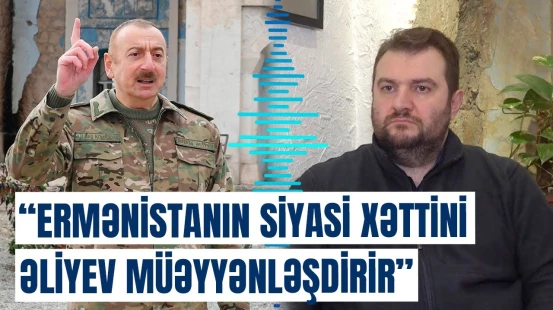 Erməni politoloq İlham Əliyevi tərifləyib Paşinyanı pislədi