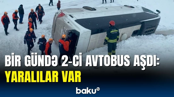 Türkiyədə daha bir dəhşətli qəza | Çoxlu sayda yaralı var