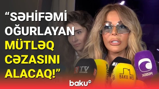 Oğurlanan hesabı geri qaytarılan Aygün Kazımova danışdı