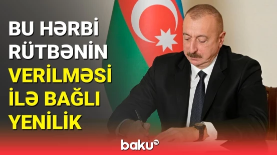 Prezident mühüm sərəncam və qanun imzaladı