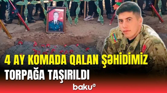 Qasımov Hacıəli Tovuzda son mənzilə yola salındı