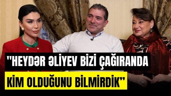 Heydər Əli̇yevi̇n toylarında işti̇rak etdi̇yi̇ itali̇yalı cütlük Bakıda