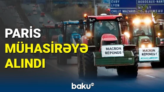 Etirazçılar Parisə gedən yolları bağladı | Fransada etirazlar genişlənir
