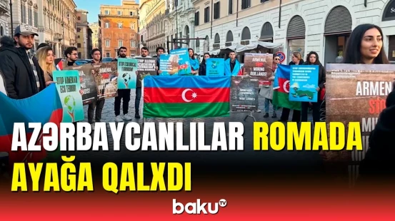 Azərbaycanlılar dünyanın müxtəlif yerlərində etiraz aksiyası keçirir