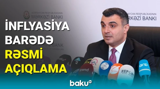 Uçot dərəcəsi endirildi | Mərkəzi Bankdan inflyasiya açıqlaması