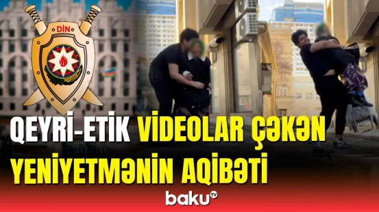 DİN-dən qalmaqallı hərəkətlər edən yeniyetmə barədə açıqlama