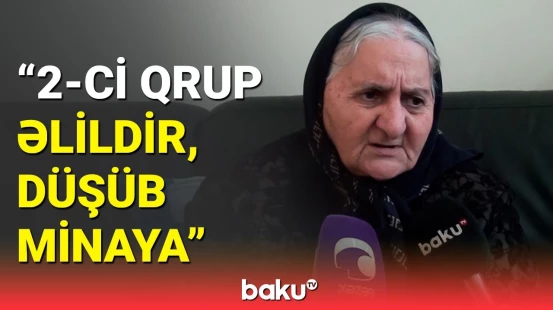 Tərtərdə minaya düşən kişinin son vəziyyəti | Yaxınları və həkimi danışdı