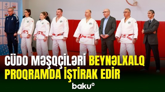 Ölkəmizin cüdo məşqçiləri beynəlxalq proqramda iştirak edir