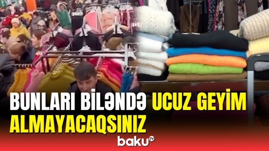 Yorğunsunuzsa, səbəbi bu geyimlərdir | Bakıda xəstəlik saçan paltarlar