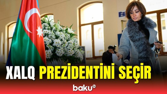 Azərbaycanda növbədənkənar prezident seçkiləri keçirilir