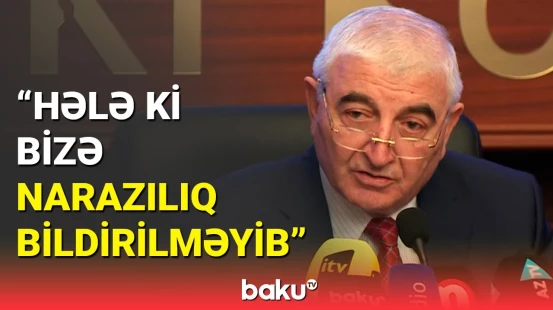 Məzahir Pənahov KİV-in seçkidə fəaliyyətindən danışdı