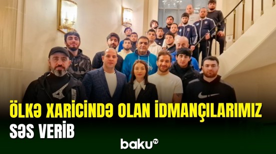 Ölkə xaricində olan idmançılarımız səsvermədə iştirak ediblər