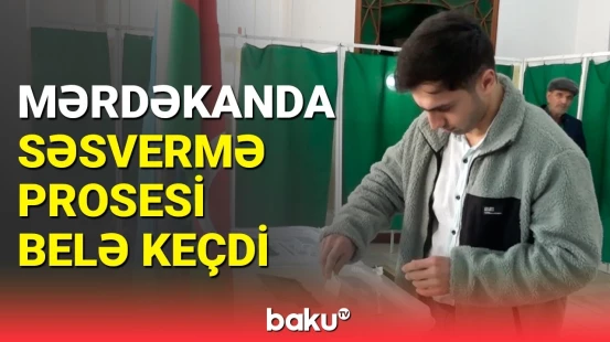 Mərdəkanın seçki məntəqələrində səsvermə prosesi necə keçdi?