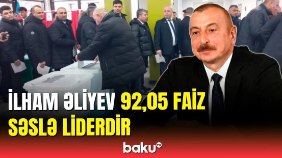 Etibarlı hesab edilən bülletenlərin sayı açıqlandı