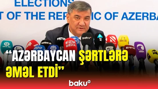 Prezident seçkisi barədə MDB nümayəndəsindən açıqlama