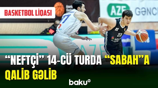 "Neftçi" Basketbol liqasında "Sabah"a qalib gəlib