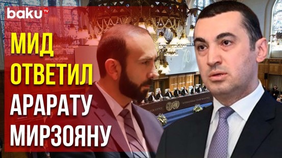 МИД Азербайджана Айхана Гаджизаде осудил заявление Арарата Мирзояна
