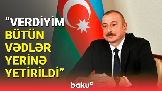 İlham Əliyev: Biz şəhidlər verərək tarixi ədaləti bərpa etdik