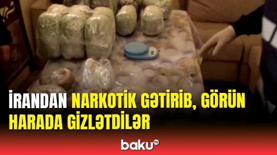 İrandan narkotik gətirənlərin yuvasına basqın | DİN-dən əməliyyat