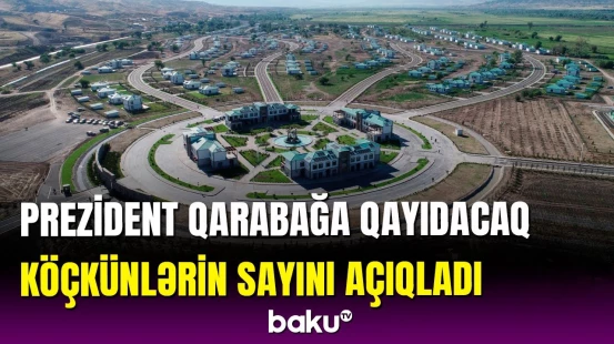 İlham Əliyev azad olunmuş torpaqlarla bağlı planları açıqladı