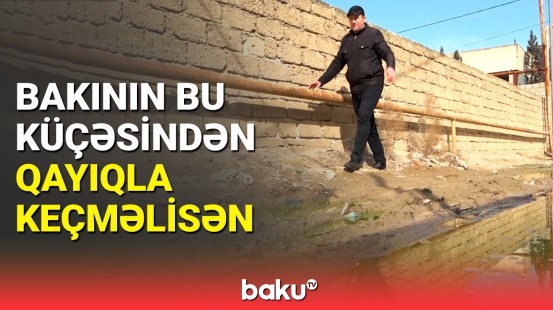 Qala sakinləri bərbad yoldan şikayət edir | AAYDA-dan açıqlama