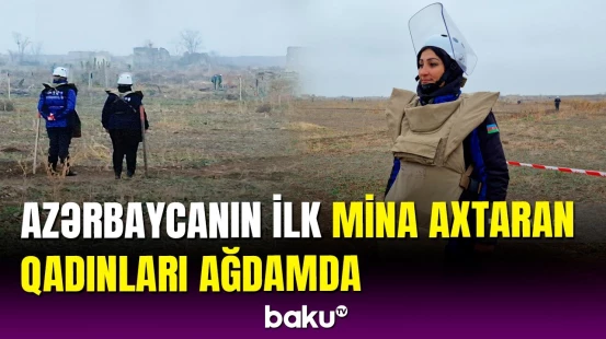 İşğaldan azad olunan ərazilərdə mina təmizləmə prosesi davam edir