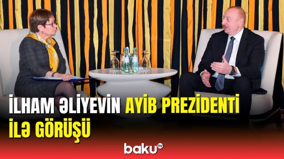 İlham Əliyev ilə Avropa Yenidənqurma və İnkişaf Bankının prezidenti ilə görüşüb