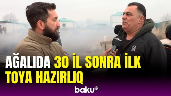Zəngilanda 30 il sonra ilk toy | Baku TV Ağalıda