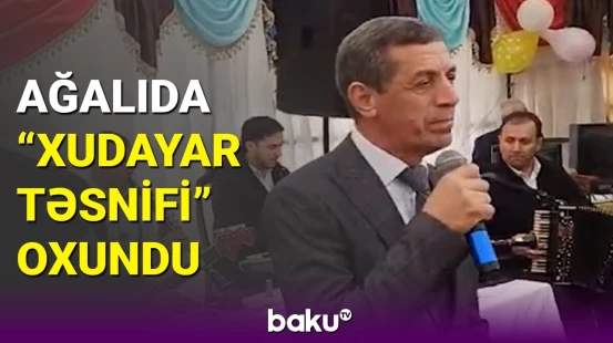 Ağalı toyunda "Xudayar təsnifi" ifası | Qürurverici görüntülər