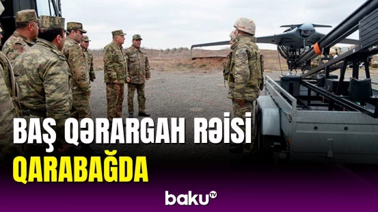 Kərim Vəliyev və Hikmət Mirzəyev komandolarla