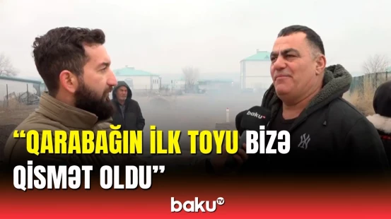 Zəngilanda 32 ildən sonra toy sədaları yüksəldi