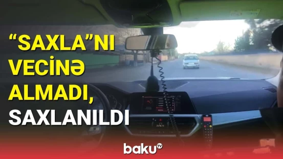 Yolda təhlükə yaradan "VAZ" sürücüsü həbs edildi | Ağstafa