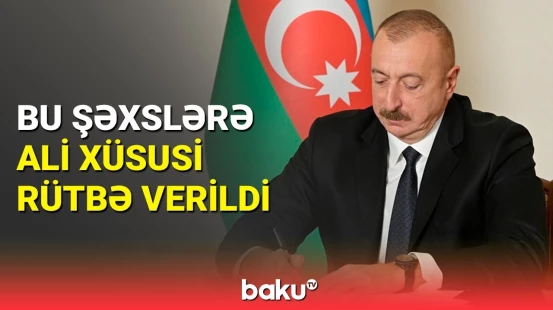Prezident mühüm sərəncamlar imzaladı