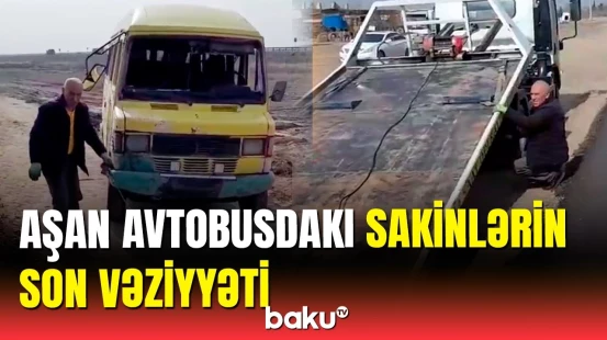 Salyanda aşan mikroavtobusdakı sərnişinlərlə bağlı yeni məlumatlar