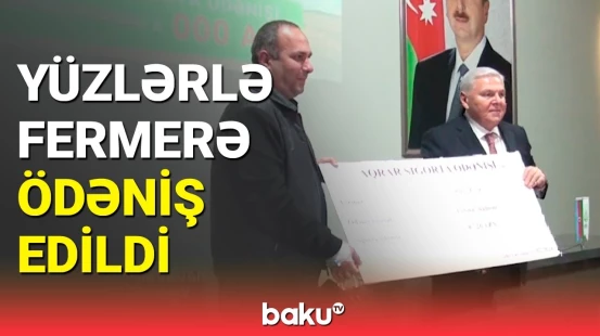 Fermerlərə dəymiş ziyana görə dövlət tərəfindən ödənişlər edildi