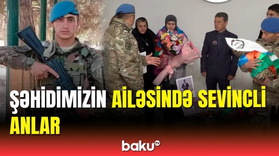 Şəhidimiz Cahan Qasımovun qızı dünyaya gəldi