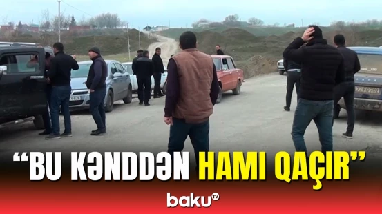 Sakinləri yaşamağa peşman edən Ağdamın kənd yolu | AAYDA-dan açıqlama