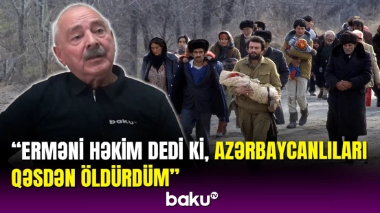Adi iynə-sapla yaranı tikirdim | Xocalılıları ölümdən qurtaran həkim