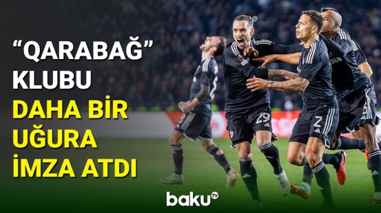 “Qarabağ” klubundan daha bir uğur