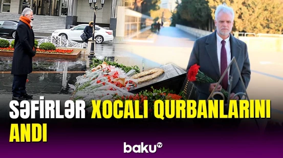 ABŞ və Ukraynanın səfirləri xalqımıza başsağlığı verdi