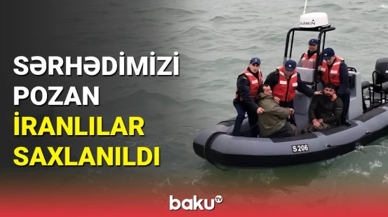 Azərbaycanın dəniz sərhədi pozuldu | DSX-dən anbaan görüntülər