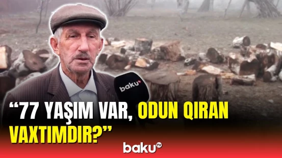 Oğuzda mavi yanacağa həsrət qalan kənd sakinləri